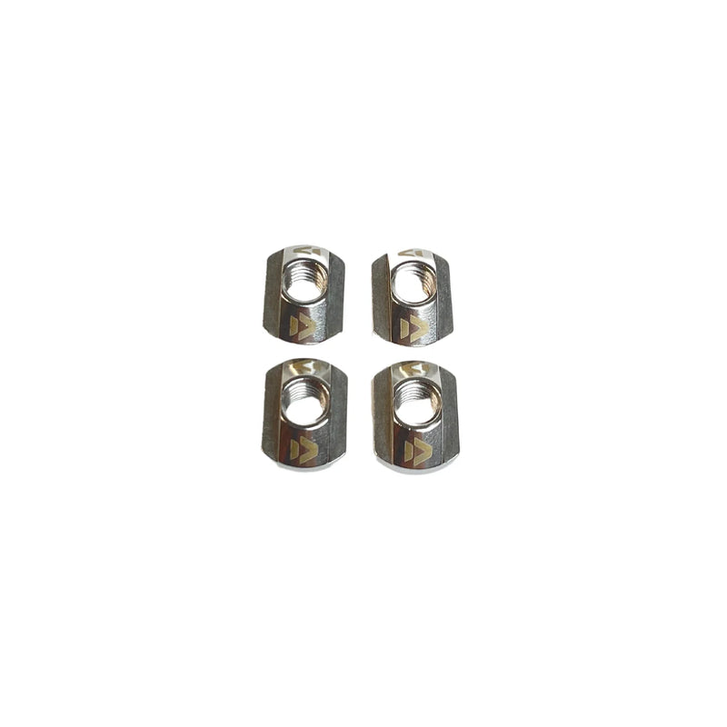 Duotone M8 Foil Track Nut Stainless Steel Set (4pc)