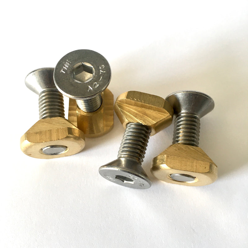 Hydrofoil Pedestal Track Mounting Hardware