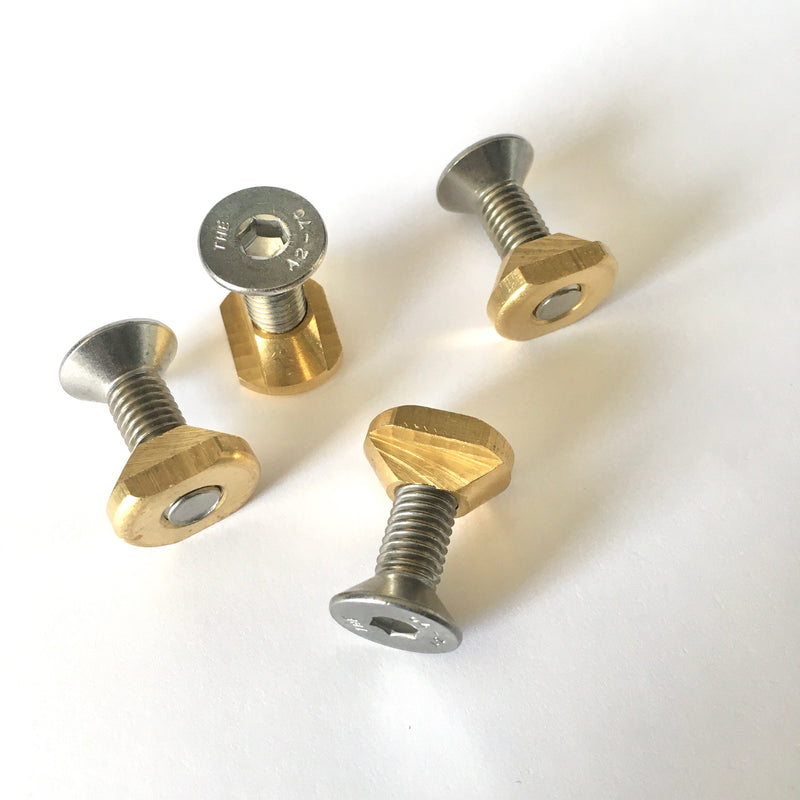 Hydrofoil Pedestal Track Mounting Hardware