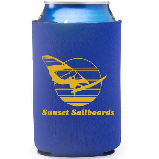 Sunset Sailboards Neoprene Beer Koozie